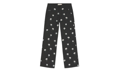 Flower Beaded Pants "Black" HTG260115 BLK