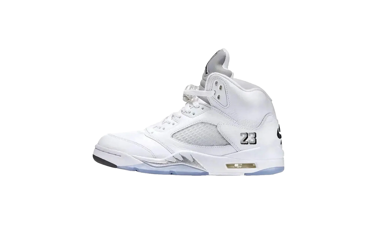 Air Jordan 5 Retro OG GS "White Metallic (2026)" HQ7980 103