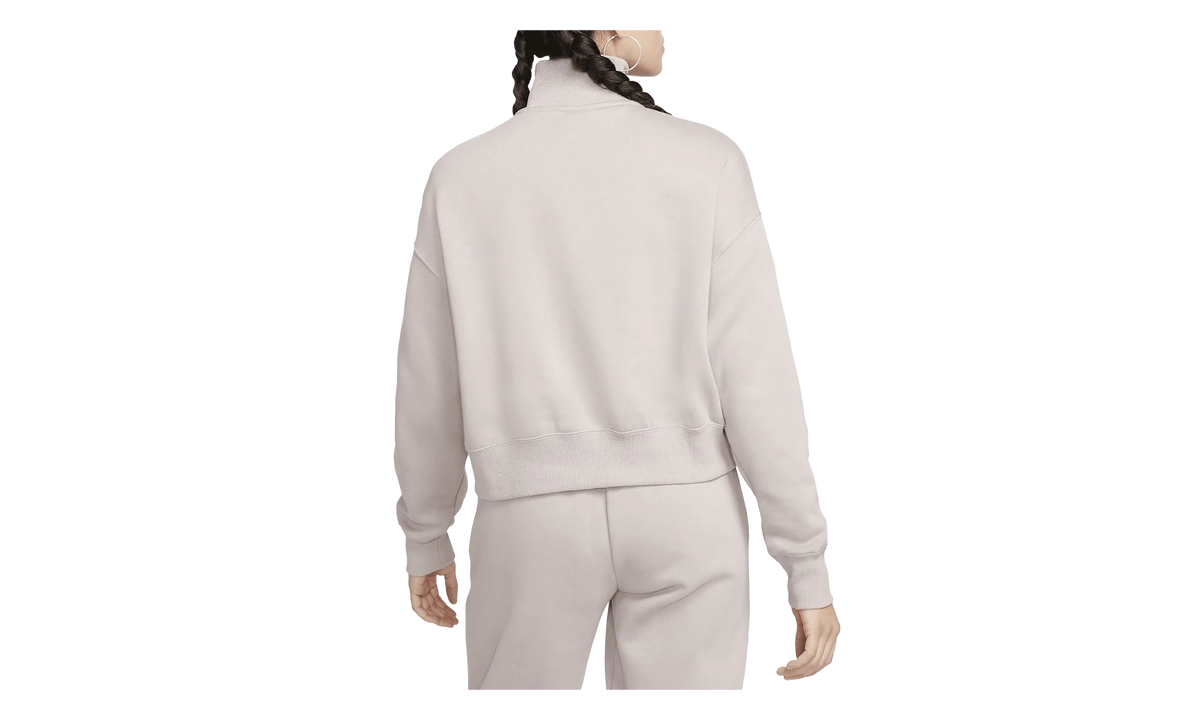 Sportswear Phoenix Fleece Oversized 1/2 Zip Sweatshirt WMNS "Diffused Taupe / Sail" DQ5767 272