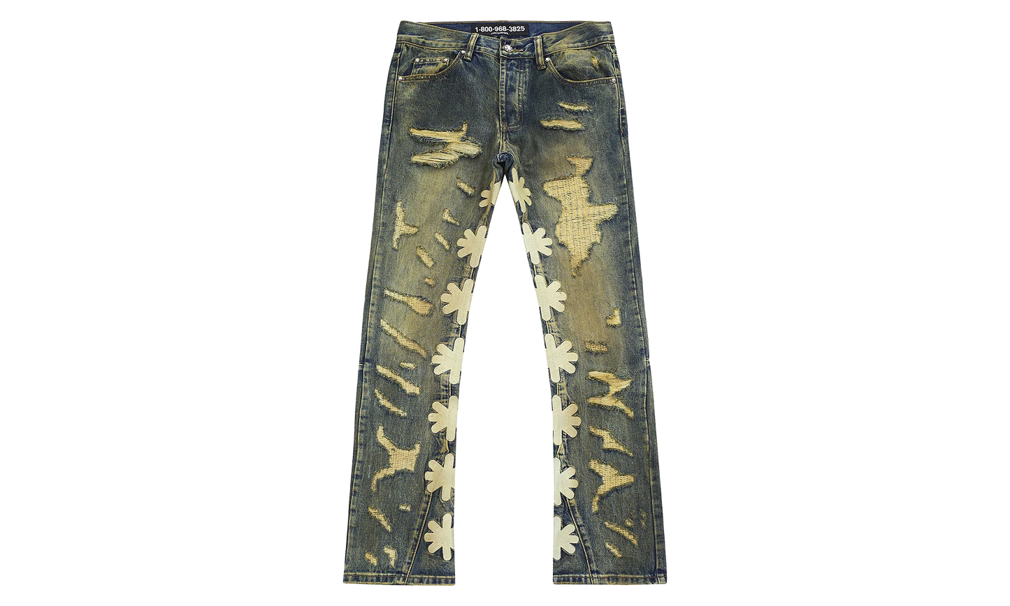 Dstry Denim Pants "Bone" LSDPBLDSTRYBO
