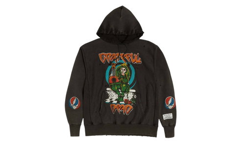 Grateful Dead Hooded Sweatshirt 'GOAT Exclusive' "Black" GDGDHWBGE