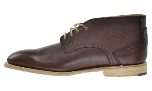 Coulter Chukka Boots Dark Brown Tumbled Full Grain "Brown/Tumbled Full Grain" 9438B