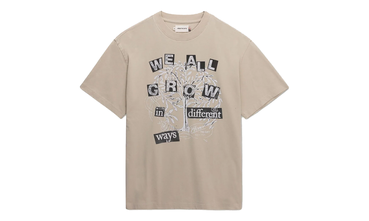 We All Grow T-Shirt "Taupe" HTG260195 TAUP