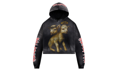 Lamb Hoodie "Black" HSR234
