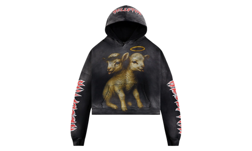 Lamb Hoodie "Black" HSR234