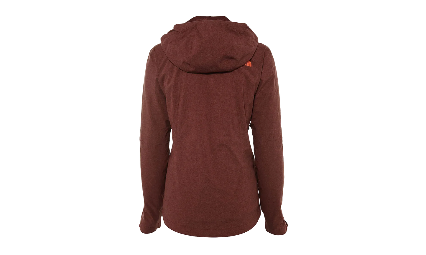 Thermoball Triclimate Jacket WMNS "Barolo Red Heather" A2TDK E0H