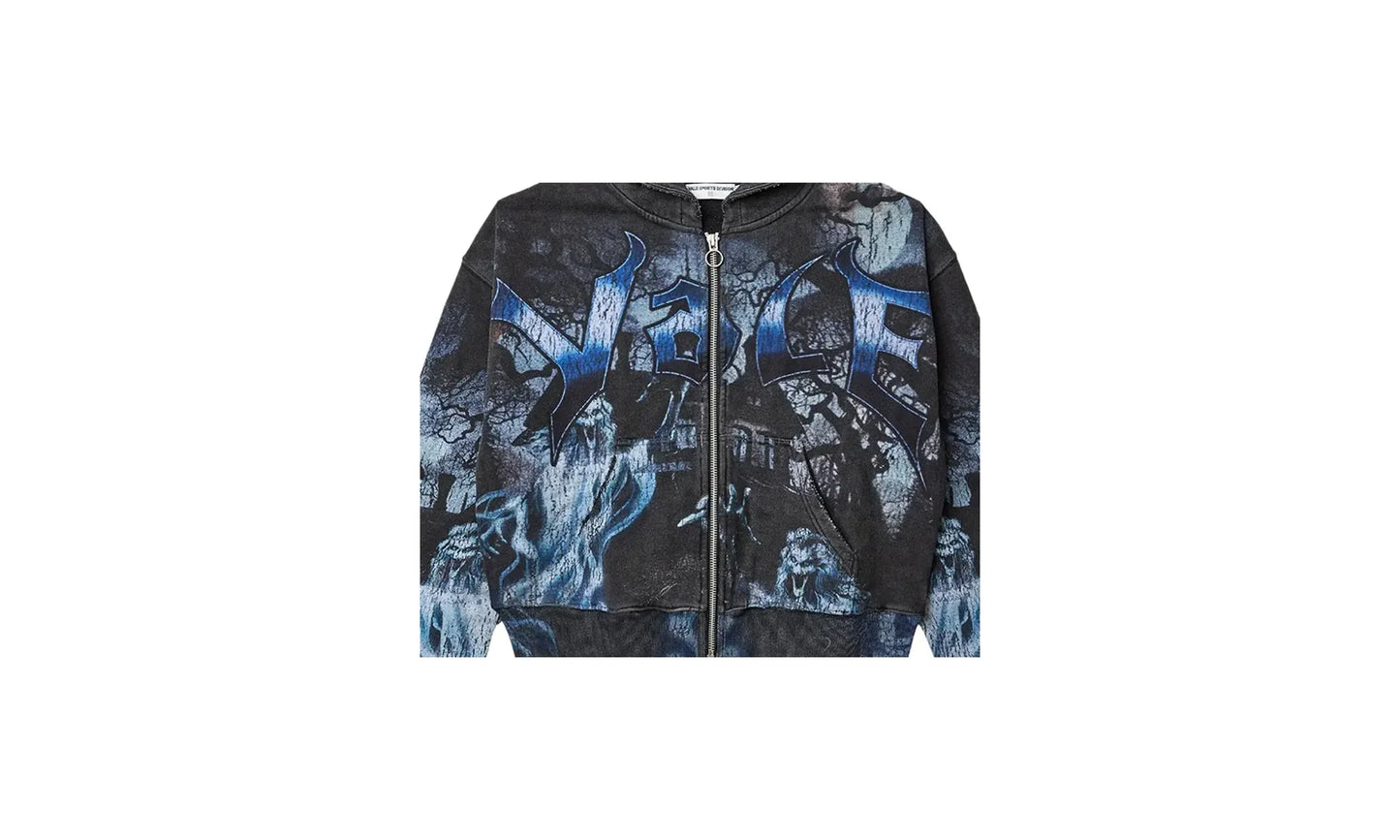Casper Zip-Up Hoodie "Black Camo" 11451 10004VFCZUH BLAC