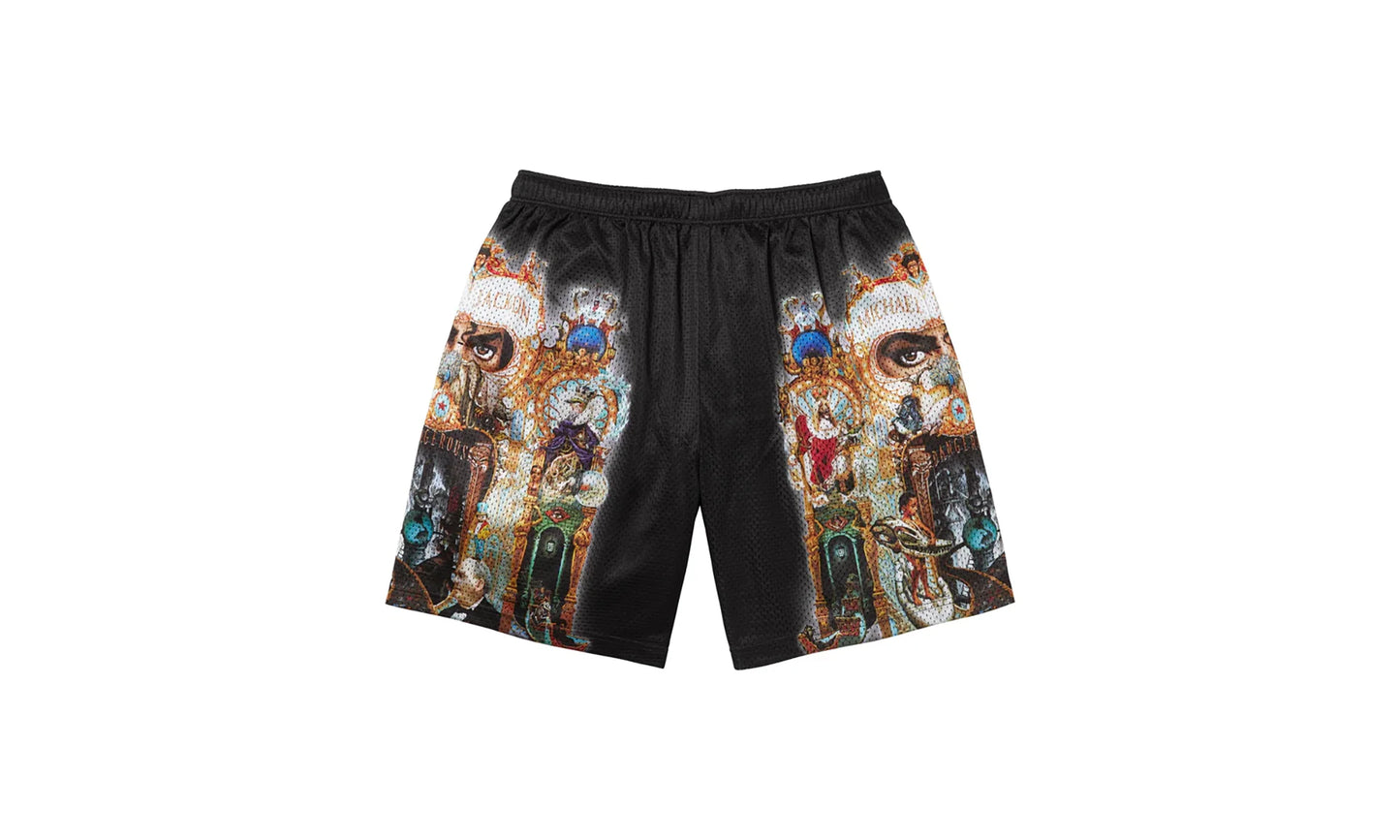 Michael Jackson® Dangerous Mesh Short "FW25 - Black" SU26849