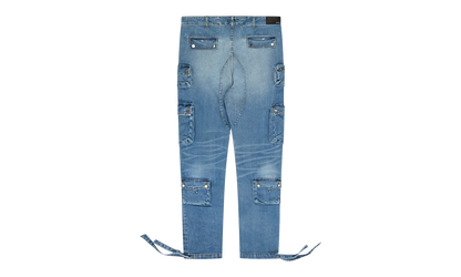 Tactical Cargo Pants "Blue" 4PF2MDF003_70's_Indigo