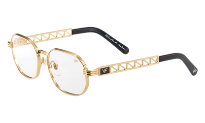 Hustler Jacques Cartier Edition 24KT "Yellow Gold / Clear" JCHU2 0002 11B5