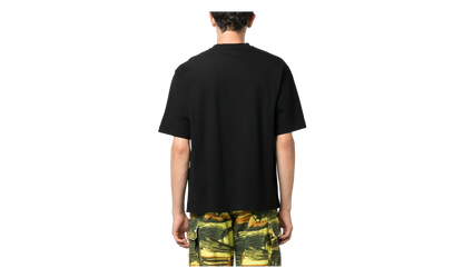 Blurred Logo T-Shirt "Black / White" OMAA120F23JER0021001