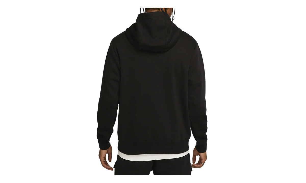 Air Fleece Pullover Hoodie "Black / Summit White" FN7691 010