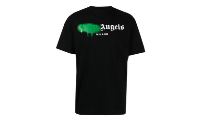 Milano Sprayed Logo T-shirt "Black" PMAA001C99JER0061055