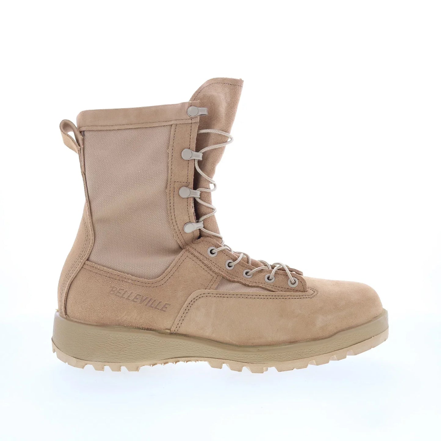 Belleville Waterproof Steel Toe Combat Boot Made In USA Mens Brown Boots
