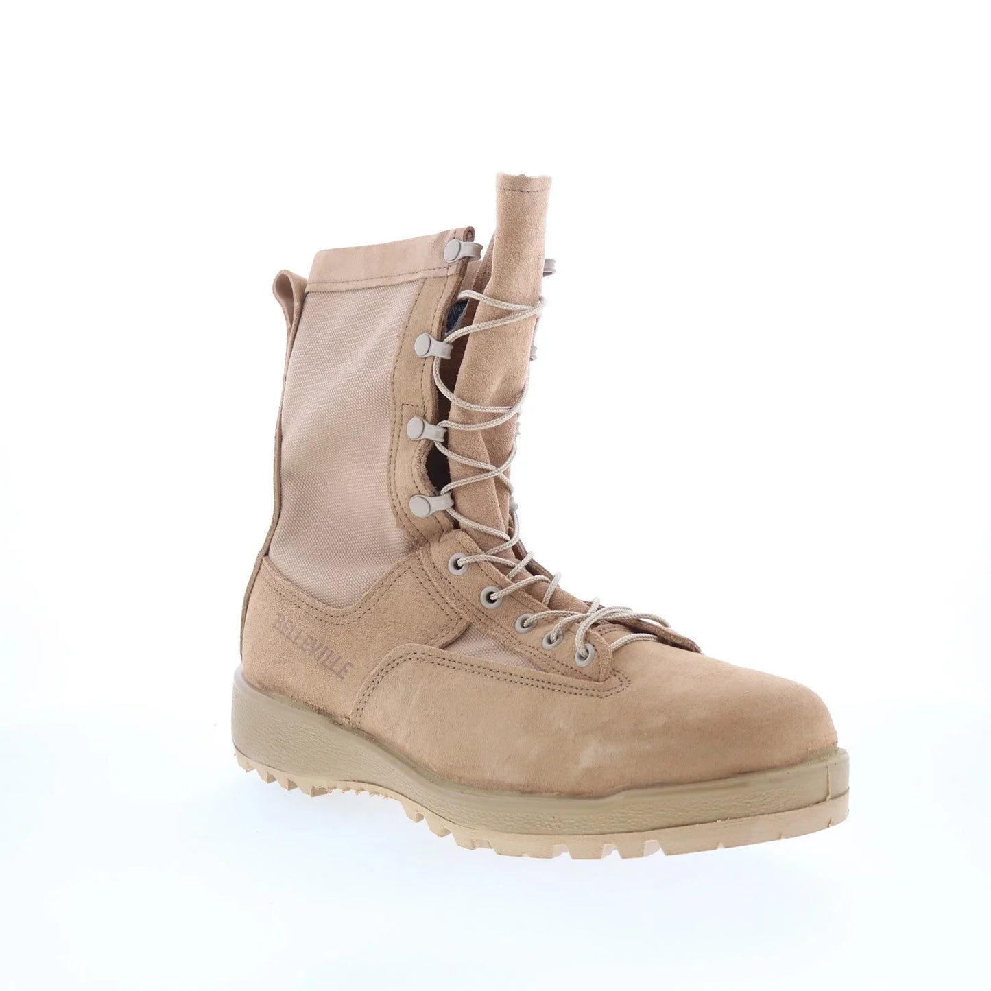 Belleville Waterproof Steel Toe Combat Boot Made In USA Mens Brown Boots