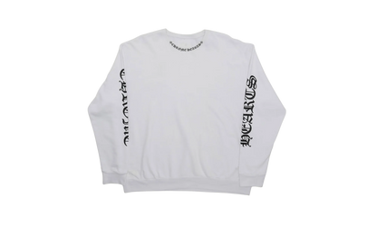 Neck Logo Crewneck "White" CHRM0018