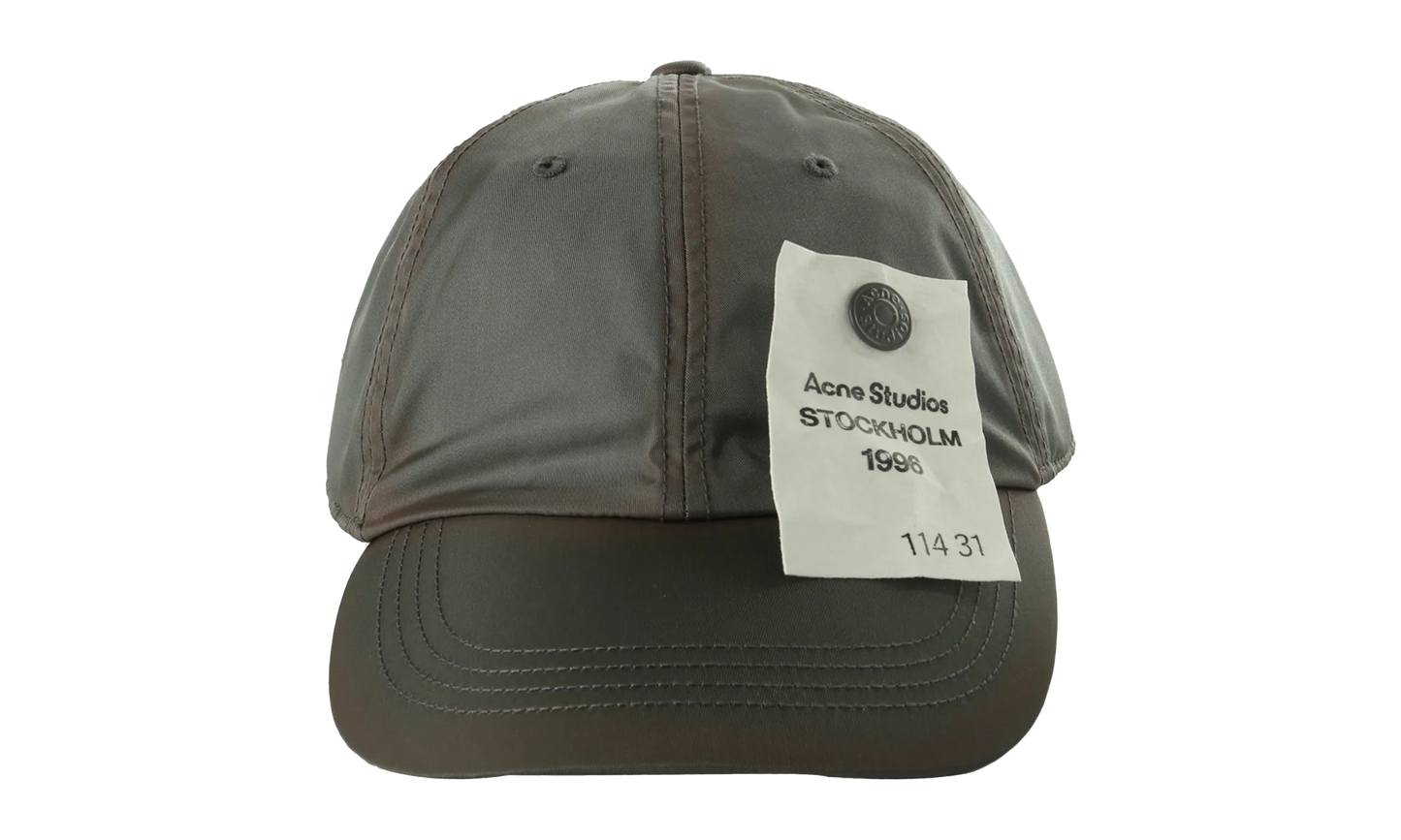 Curved Brimit Panel Design Minimalist Style Hat "Stone Grey" FN UX HATS000385 STONE GREY