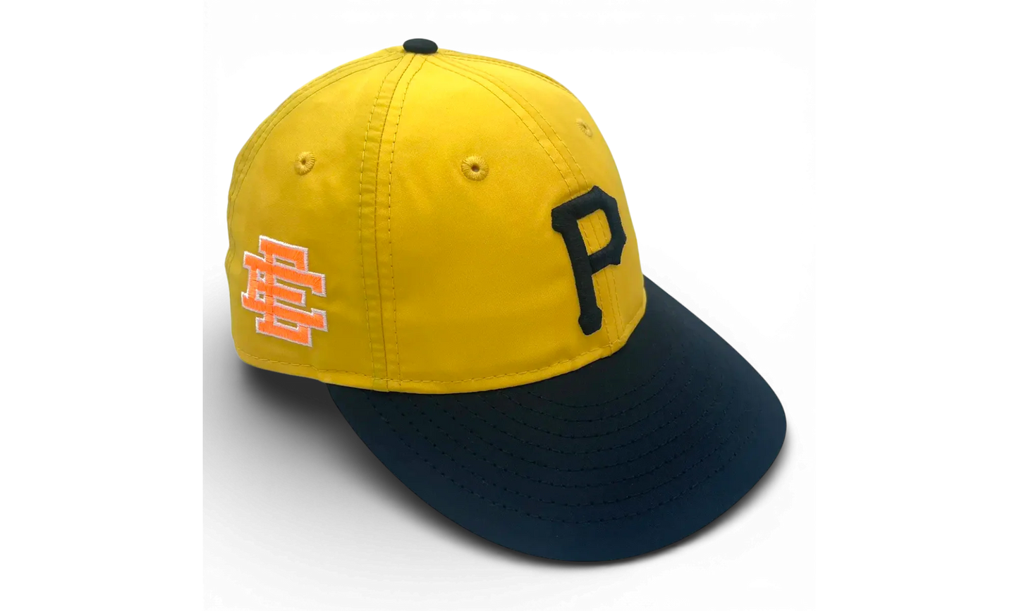 59FIFTY MLB PITTSBURG PIRATES FITTED HAT "ERIC EMANUEL - Gold/Black" EE413