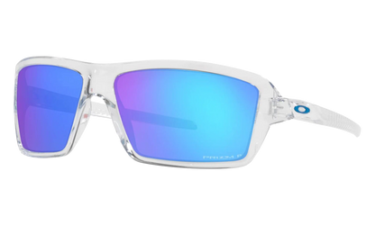 Cables Polarized Sunglasses "Polished Clear / PRIZM Sapphire" OO9129 05