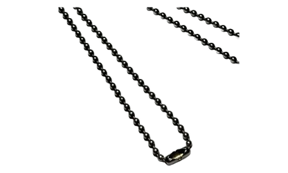 Ball Chain Necklace "18 inches - Silver" CHRM0961
