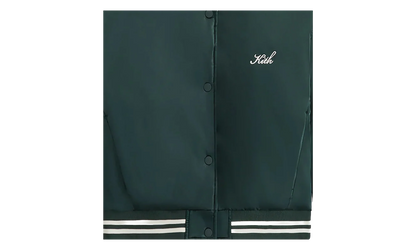 Landry II Cropped Satin Bomber Jacket WMNS "Dark Green" KITH120