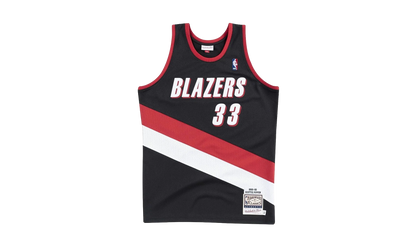 NBA Scottie Pippen Authentic Jersey "1999-00 Portland Trail Blazers - Black" AJY4EL18020 PTBBLCK99SPI