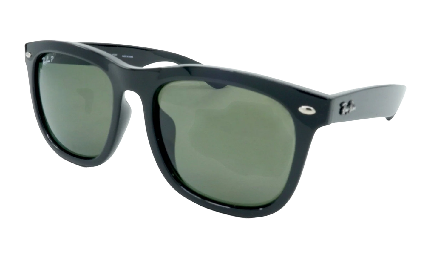 Square Polarized Sunglasses "Black" RB4260D-601-9A_57