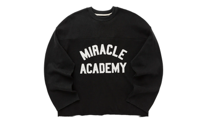 Varsity Long Sleeve T-shirt "Black Sunfade" Y6 T27G32 021