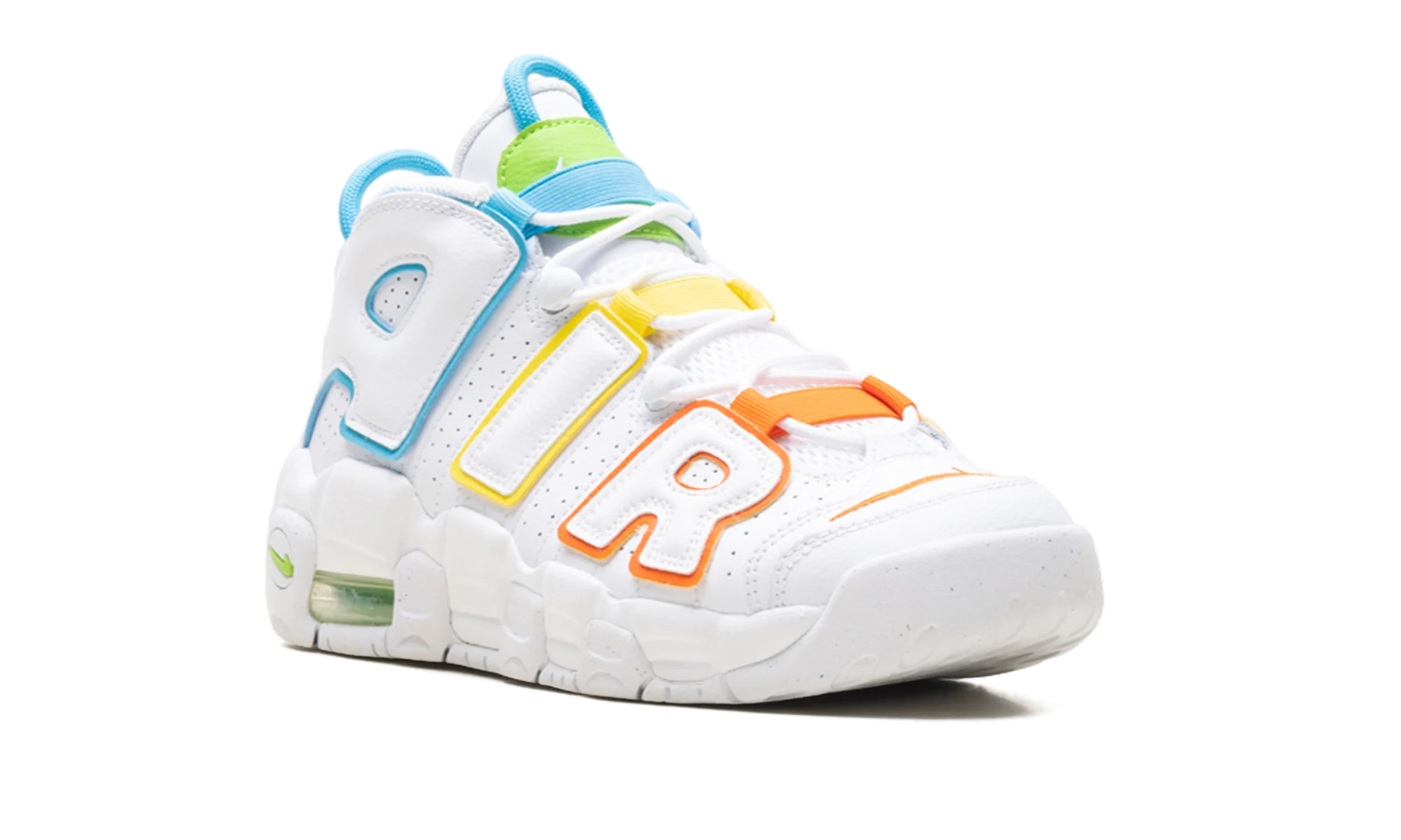 Air More Uptempo GS "White Multi-Color" FJ4624 100