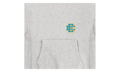 EE BASIC HOODIE "SS24 - Grey/Aqua Bolt" EE502