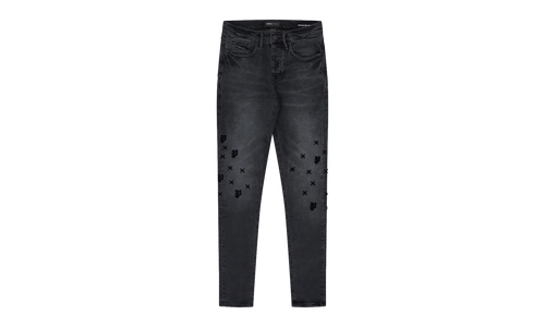 Tuffetage Monogram P001 Jeans "Black" P001_TMBL824