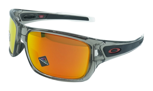 Turbine Polarized Sunglasses "Grey Ink / PRIZM Ruby Polarized" OO9263 57