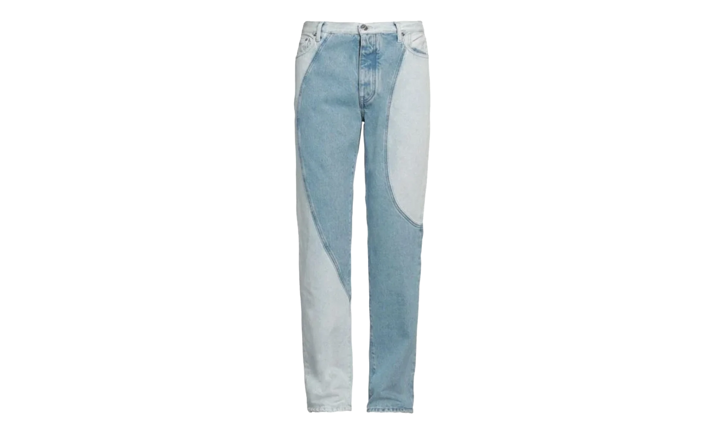 Organic Block Western Jeans "Blue" OMYA16S23DEN0024900