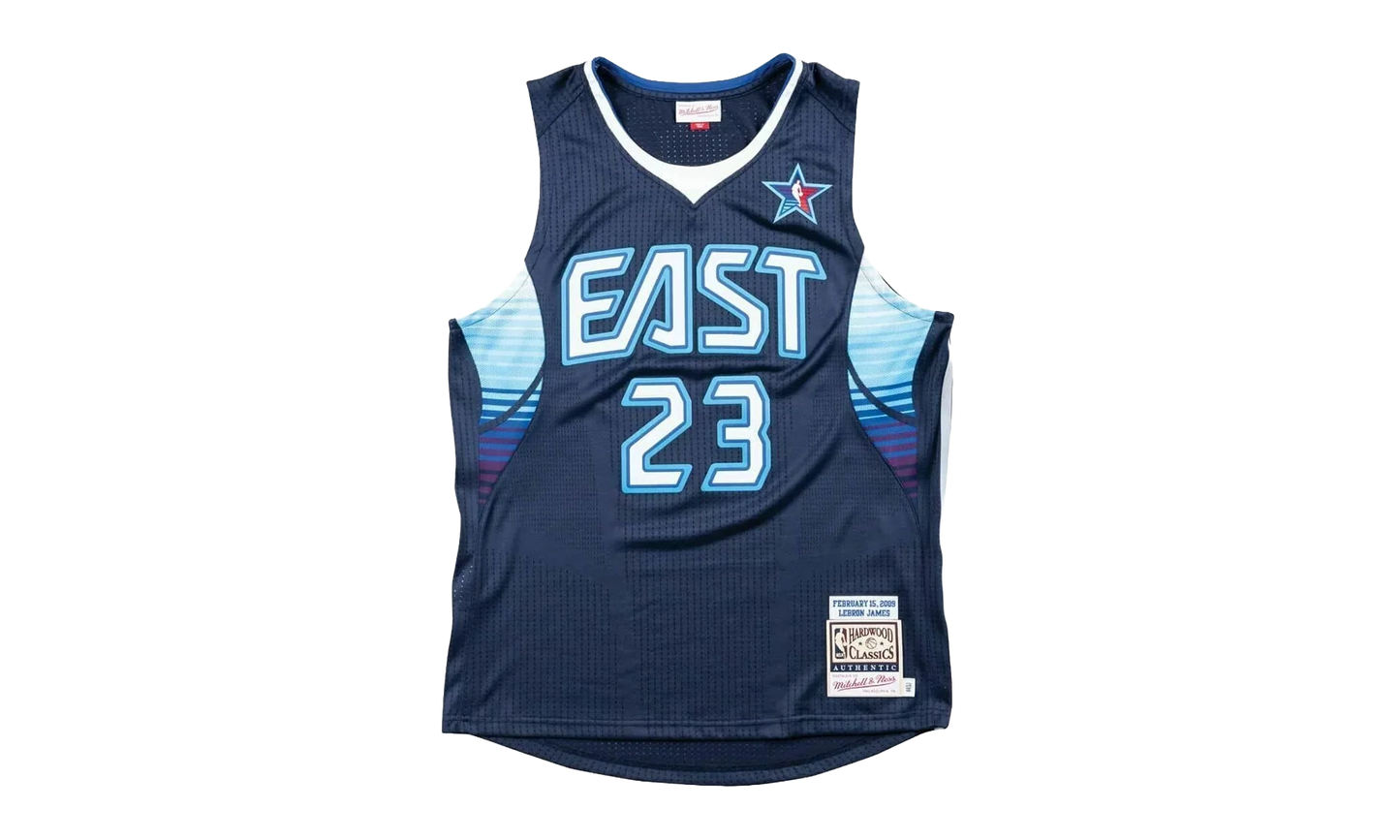 NBA LeBron James Authentic Jersey "2009 All-Star East - Navy" AJY4EL18003 ASENAVY09LJA