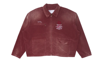 Synanon Cord Work Jacket "Burgundy" 7U001Q3009BUR
