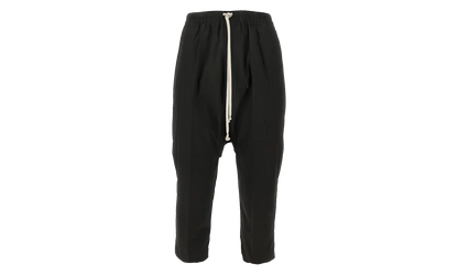Drawstring Cropped Pants "Black" RU01F2381 P 09