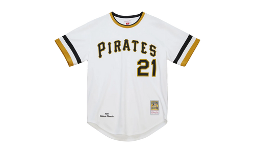 MLB Roberto Clemente Home Jersey "1971 Pittsburgh Pirates – White" AJY15616 PPI71RCLWHIT