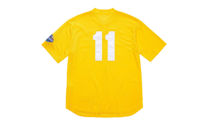 S Logo Baseball Henley T-shirt "FW24 - Yellow" SU27423