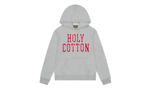 Holy Cotton Pullover Hoodie "Grey" DT585