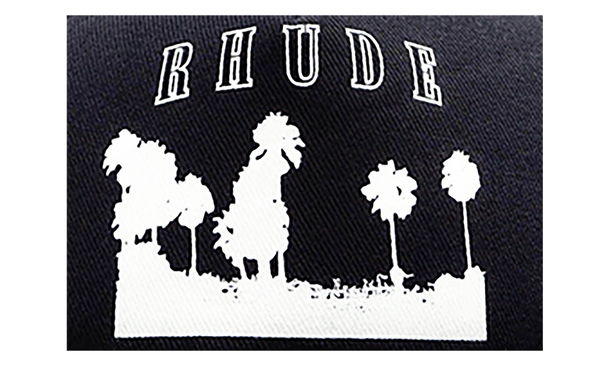 Thousand Palms Trucker Hat "Black / White" FW25HA010123028