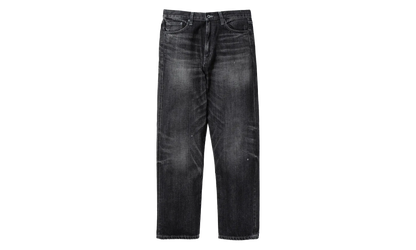 Washed Denim DP Basic Pants "Black" 252XBNH PTM05 BLAC