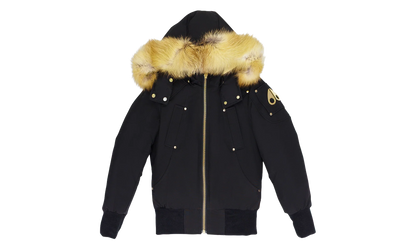 Sainte Flavie Bomber Jacket "Black / Gold" MSK-WOTW-0026