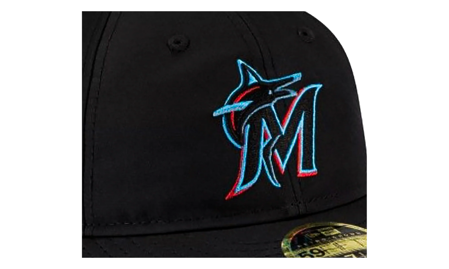 59FIFTY MLB NY19 MIA MARLINS FITTED HAT "ERIC EMANUEL - Black" EE415