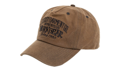 MID-DEPTH WORKGEAR WAXED SNAPBACK "Brown" STUS406
