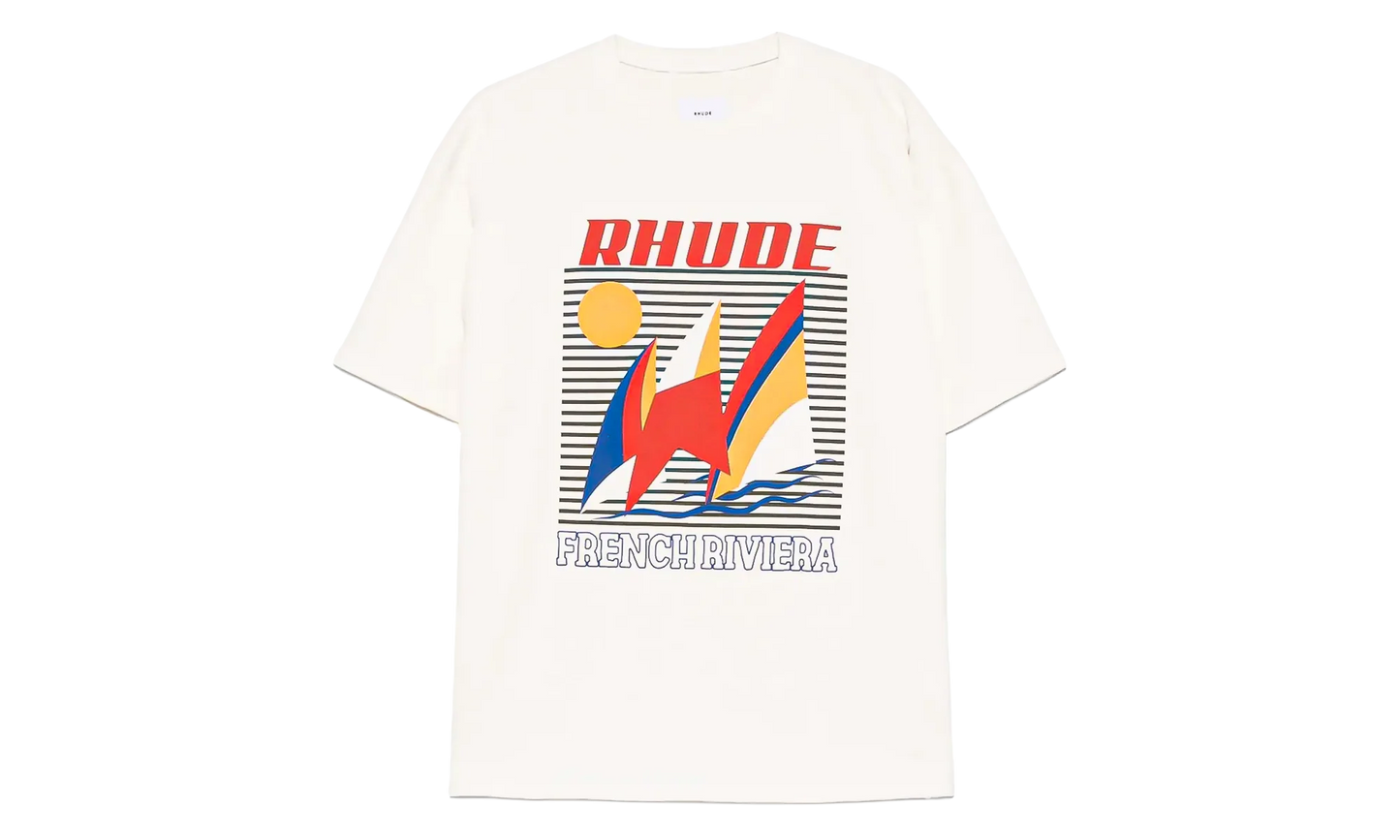 French Riviera T-Shirt "Vintage White" RHPS25TT10012