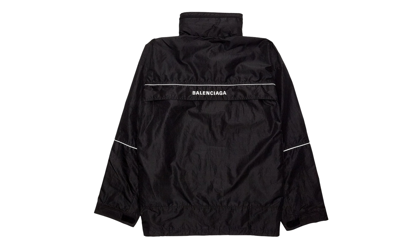 80s Ripstop Logo Windbreaker Jacket "Black" 556229 TYD33 1000