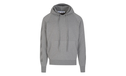 Arrow Knit Hoodie "Grey" OMHA141C99KNI0010606