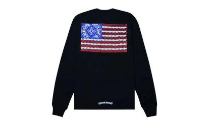 USA Flag Pocket Long-Sleeve "Black" CHRM0711
