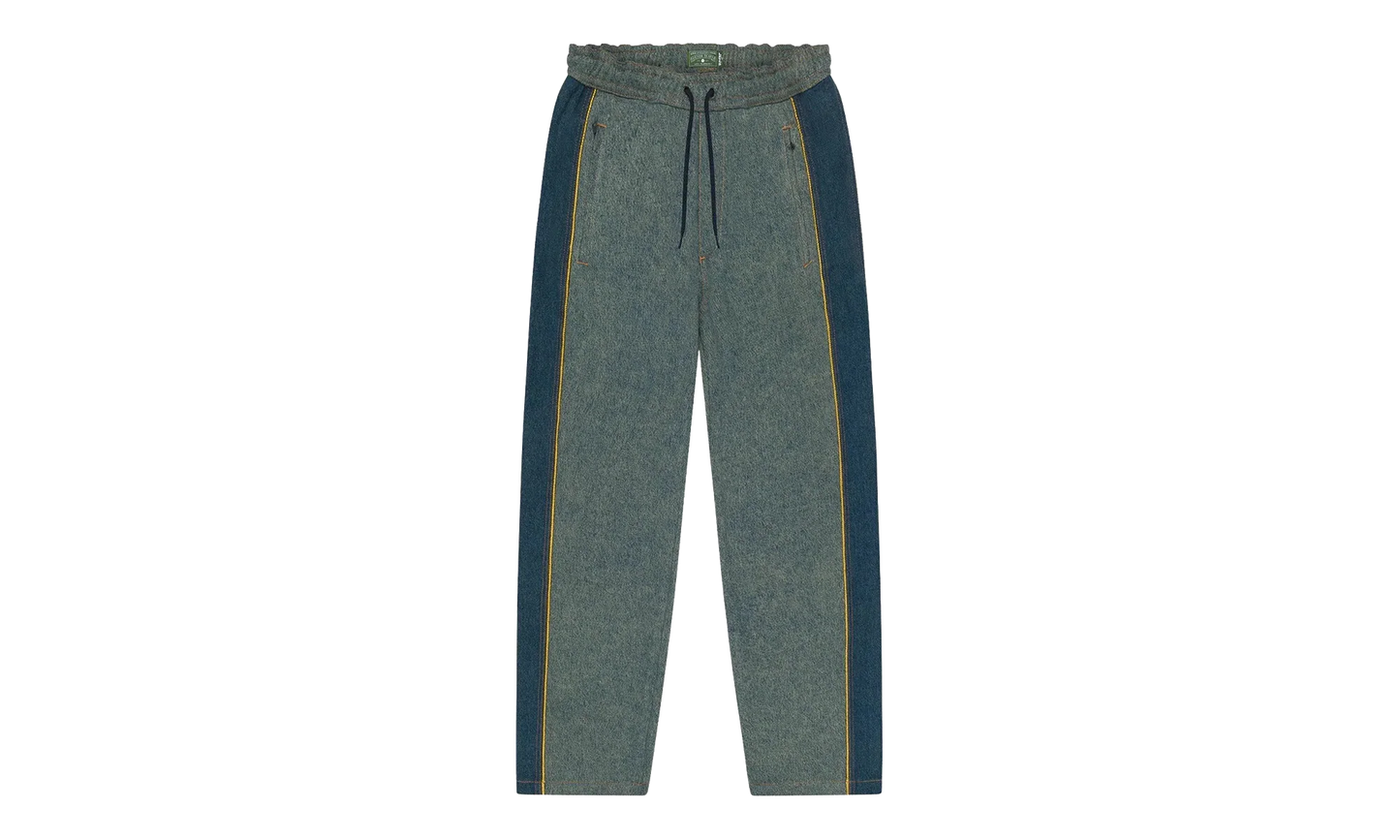 Levi's Cotton Fleur De-Lis Denim Track Pants "Light Wash" DT509