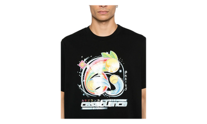 Manga Tennis Ball Short Sleeve T‑Shirt "Black" MAW25 JTS 001 08